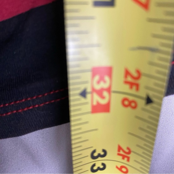 Desigual Red Off Shoulder Artistic Women’s Shirt Love Poem Size XXL Boho Relaxed - Picture 7 of 7